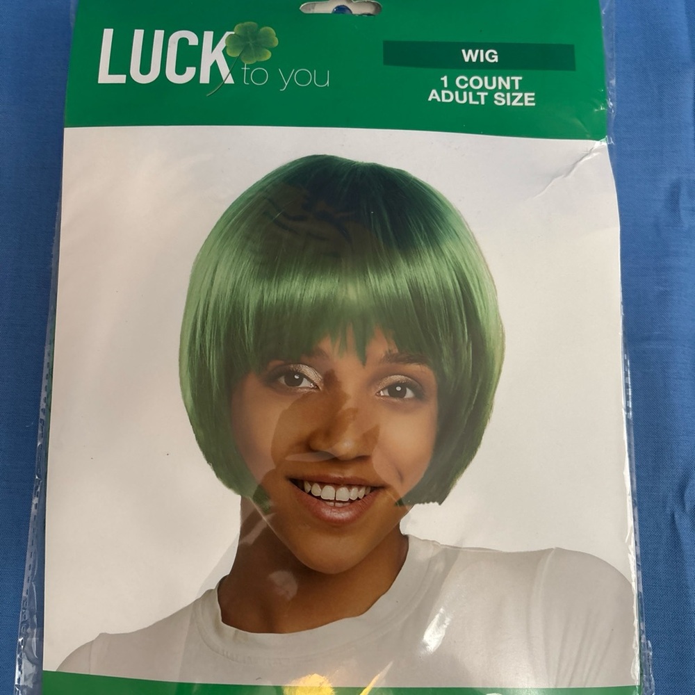 Womens, Saint Patrick wig